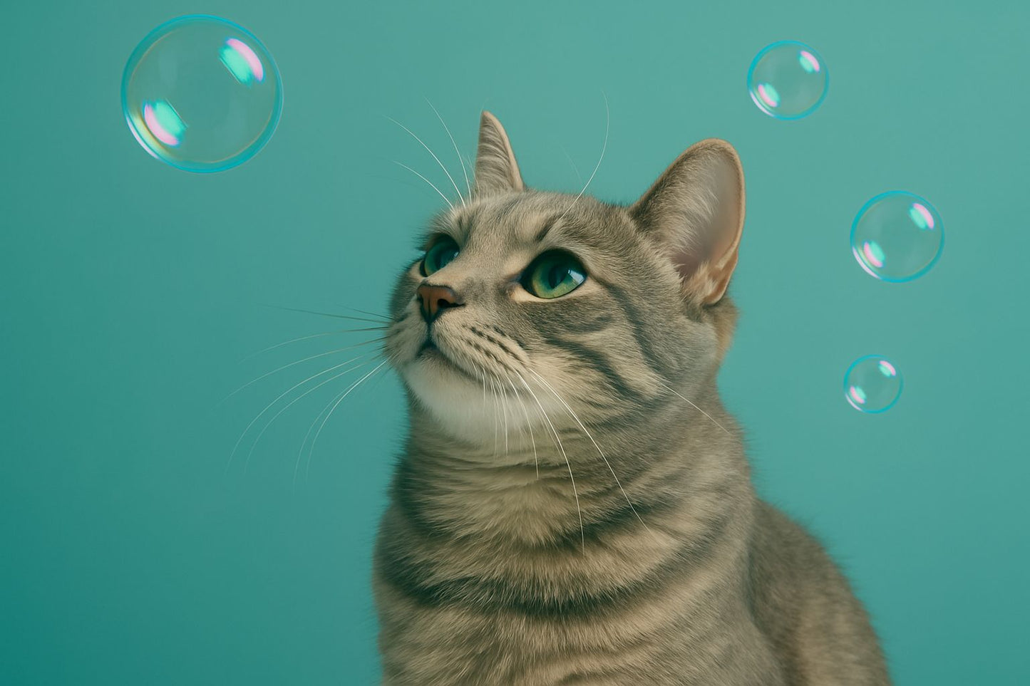Seifenblasen für Katzen mit Catnip Aroma
