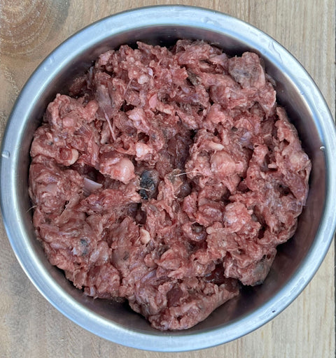 Komplettmenue aus Rindfleisch glutenfrei